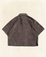 Boxy Trace Shirt ᛝ Brown