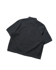 Stand Collar Shirt ᛝ Black