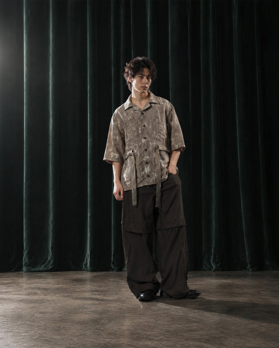 Contour Layer Pants ᛝ Taupe