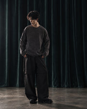 Totem Reverse Long Tee ᛝ Grey