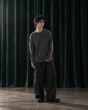 Totem Reverse Long Tee ᛝ Grey