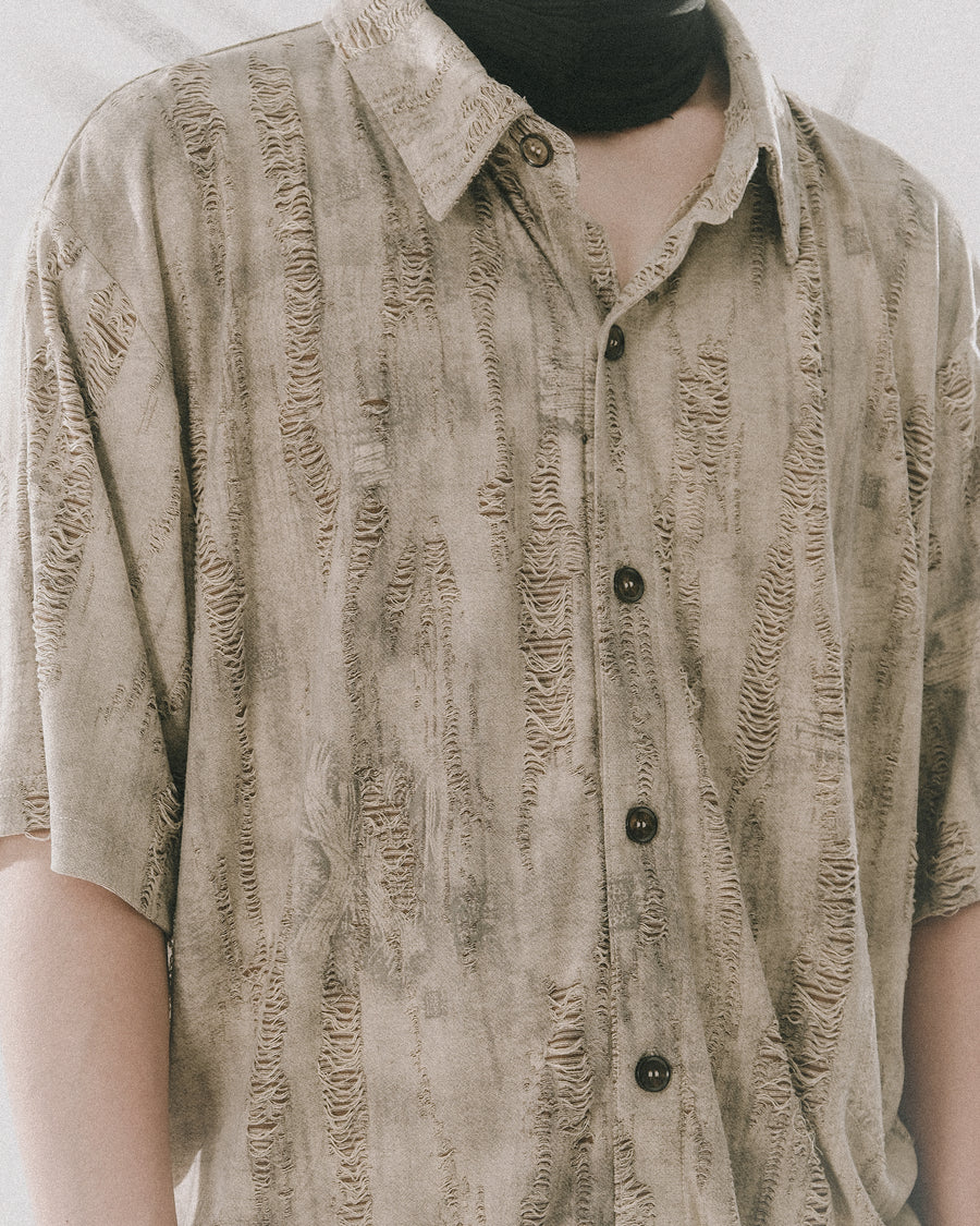 Rift Texture Shirt ᛝ Beige