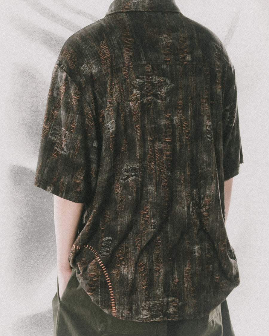 Rift Texture Shirt ᛝ Black