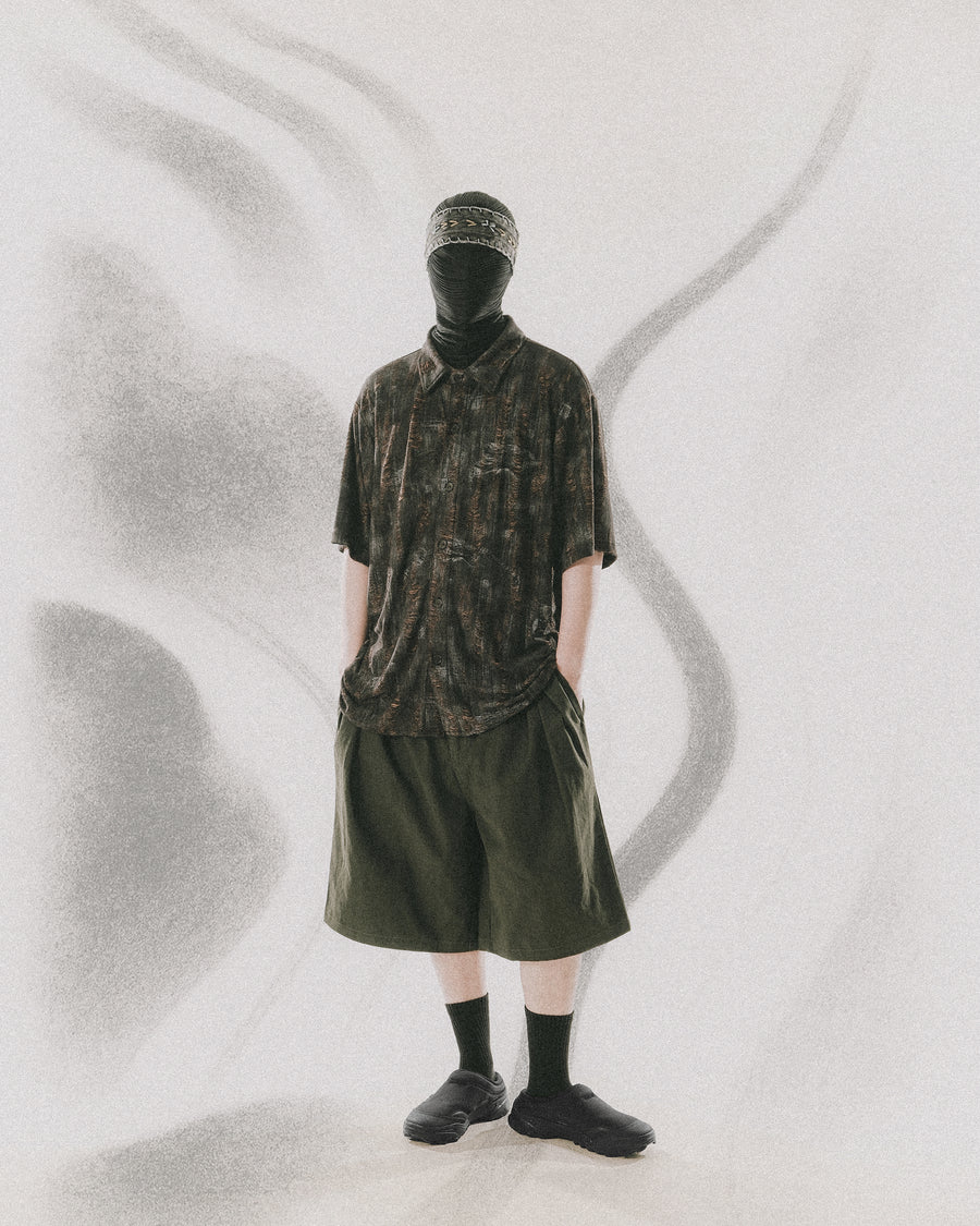 Rift Texture Shirt ᛝ Black