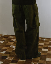 Worker Baggy Pants ᛝ Moss Green