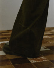Worker Baggy Pants ᛝ Moss Green