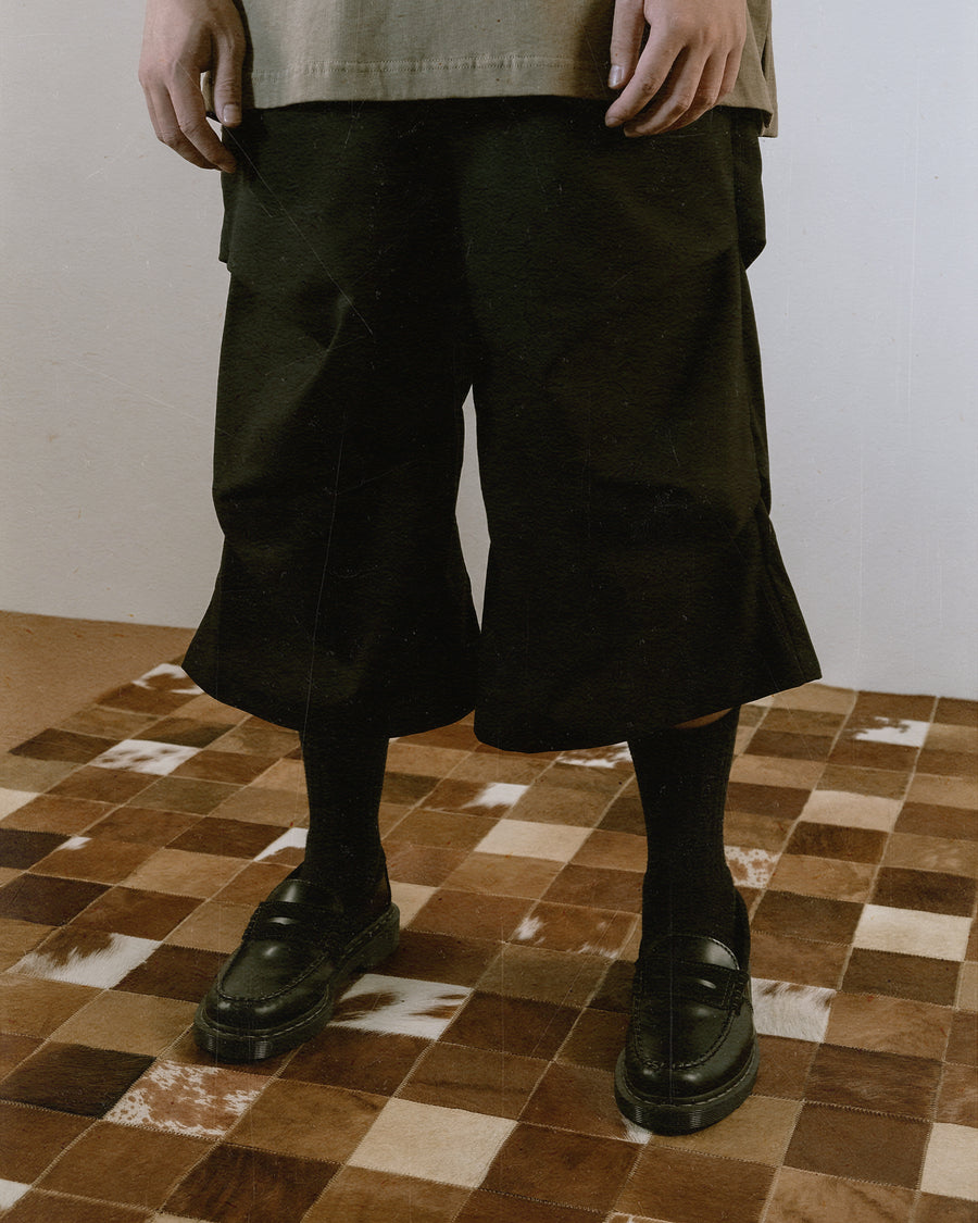 Volume Layer Shorts ᛝ Black